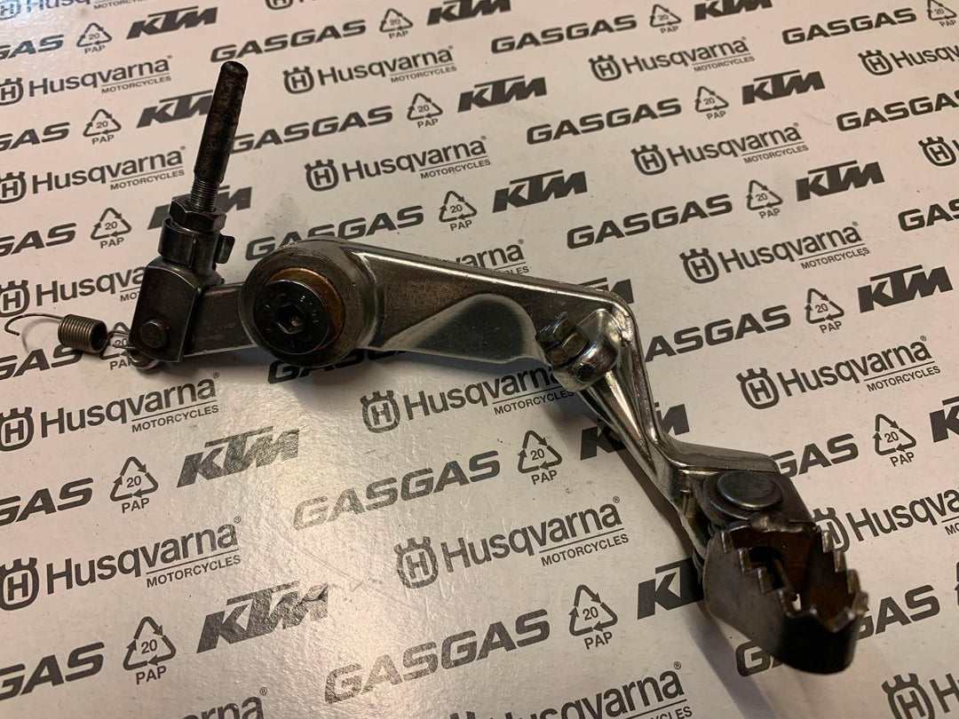USED BETA EVO REAR BRAKE PEDAL LEVER SILVER 2009-2025