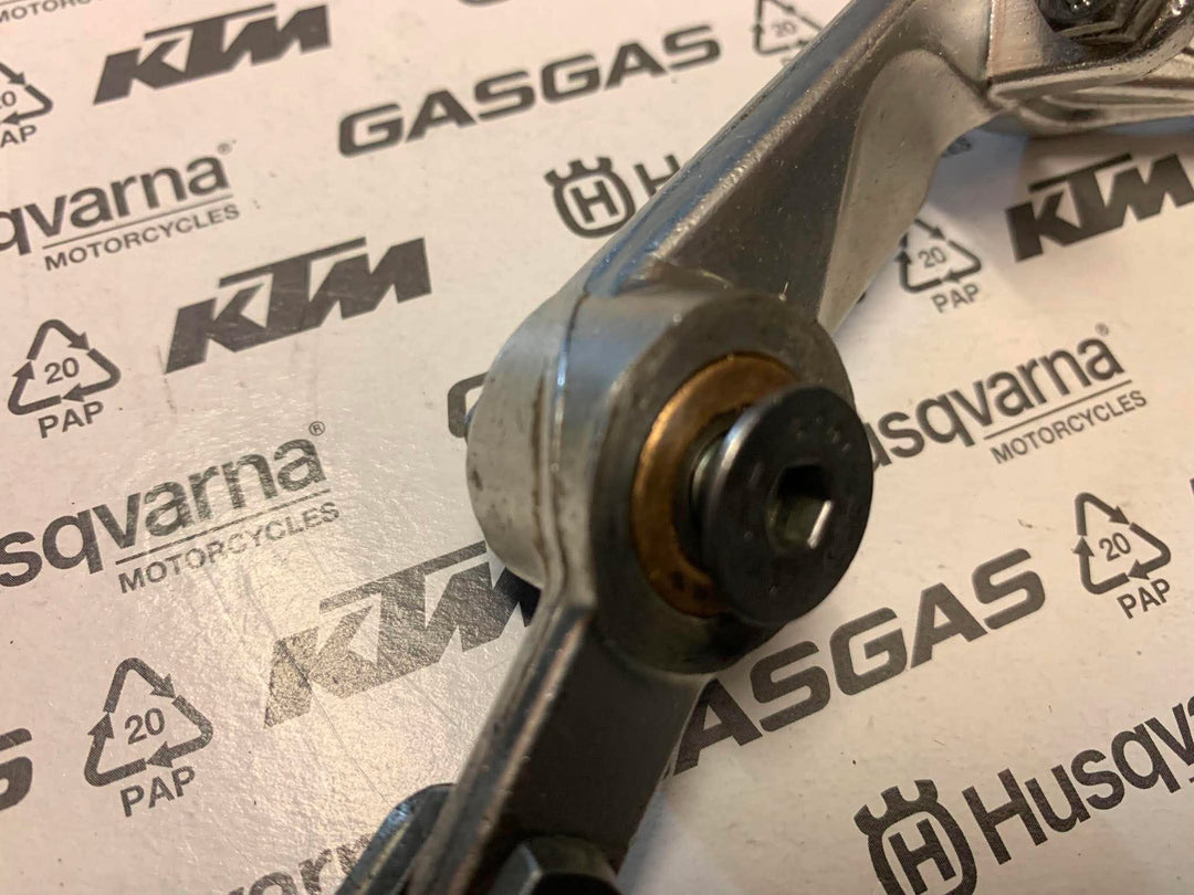 USED BETA EVO REAR BRAKE PEDAL LEVER SILVER 2009-2025