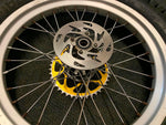 Load image into Gallery viewer, USED GAS GAS PRO REAR WHEEL WITH DISC &amp; SPROCKET WILL FIT OTHERS MONTESA SHERCO