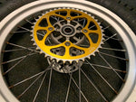 Load image into Gallery viewer, USED GAS GAS PRO REAR WHEEL WITH DISC &amp; SPROCKET WILL FIT OTHERS MONTESA SHERCO