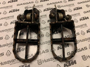 USED JITSIE STEEL TRIALS FOOTRESTS 1PR