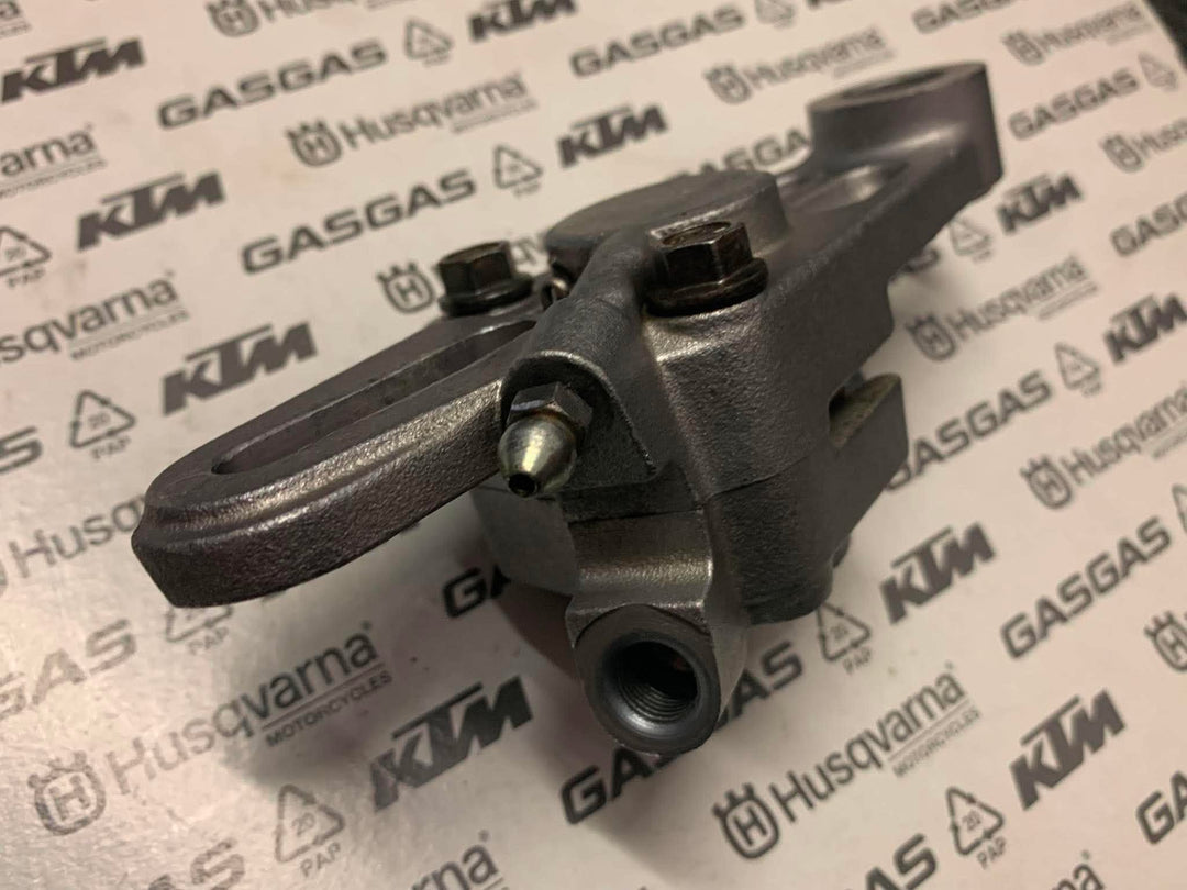 USED AJP/BRAKTEC 2 POT SMALL TRIALS REAR BRAKE CALIPER WITH NEW PADS