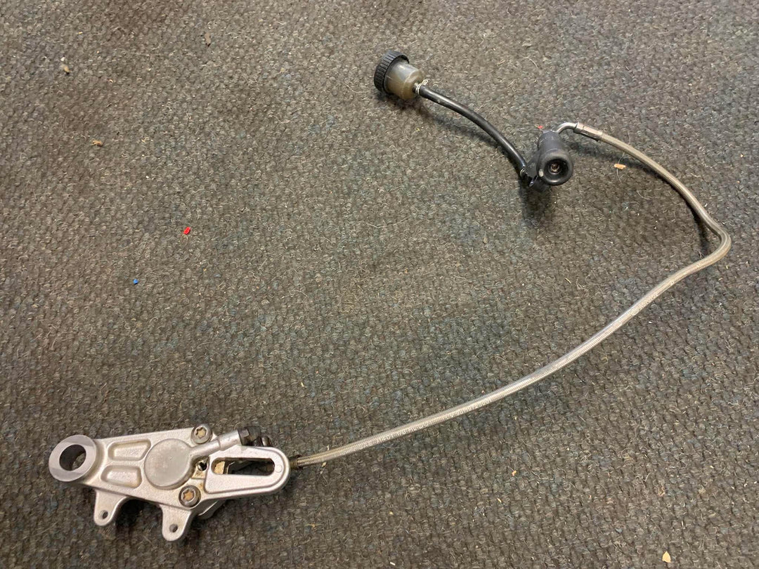 USED 2002 to 2022 SHERCO TRIALS COMPLETE REAR BRAKE ASSEMBLY