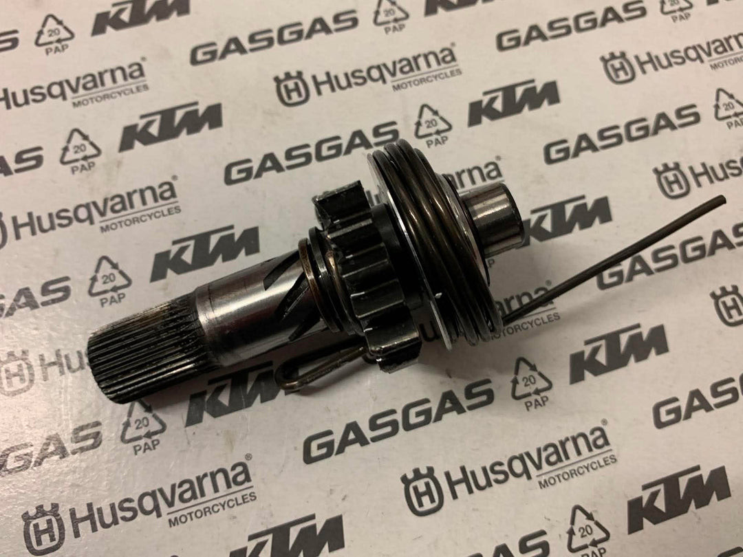 USED GAS GAS TXT PRO RAGA RACING REPLICA GP KICK START SHAFT ASSEMBLY