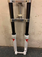 Load image into Gallery viewer, USED GAS GAS TXT PRO MARZOCCHI 40MM FORKS WITH TRIPLE CLAMPS AND AXLE