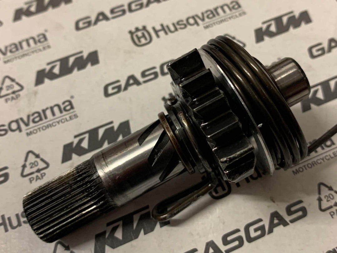 USED GAS GAS TXT PRO RAGA RACING REPLICA GP KICK START SHAFT ASSEMBLY