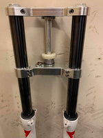 Load image into Gallery viewer, USED GAS GAS TXT PRO MARZOCCHI 40MM FORKS WITH TRIPLE CLAMPS AND AXLE