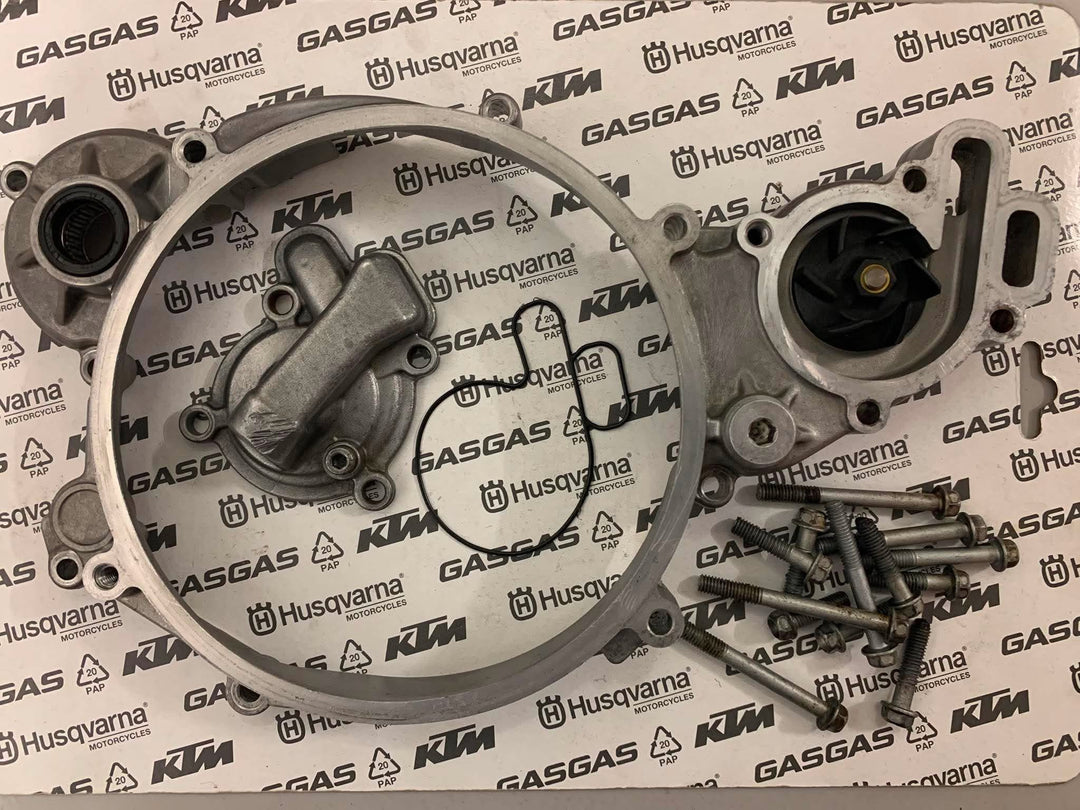 USED 2011>2017 SHERCO INNER CLUTCH COVER CASE SILVER