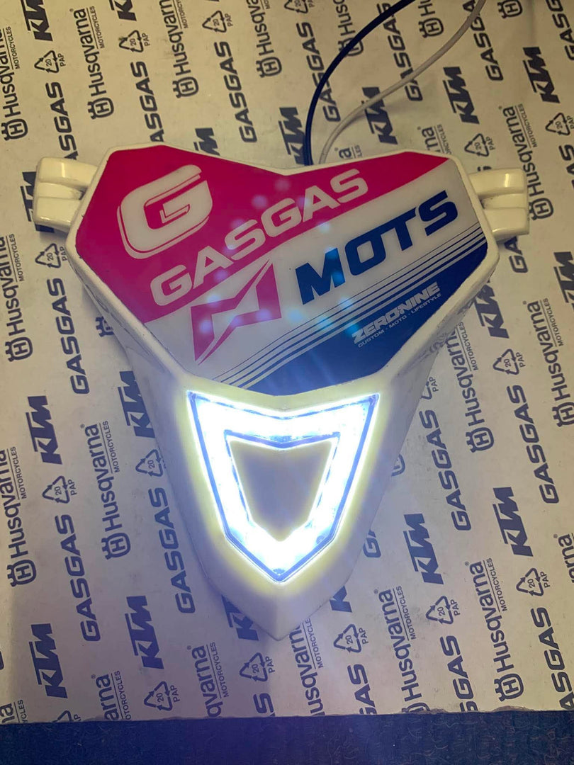 USED GAS GAS (UNIVERSAL) TRIALS L.E.D HEADLIGHT ASSEMBLY