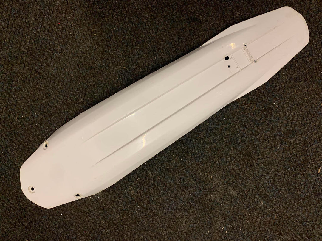 USED GENUINE 2002>2010 GAS GAS PRO REAR MUDGUARD FENDER WHITE