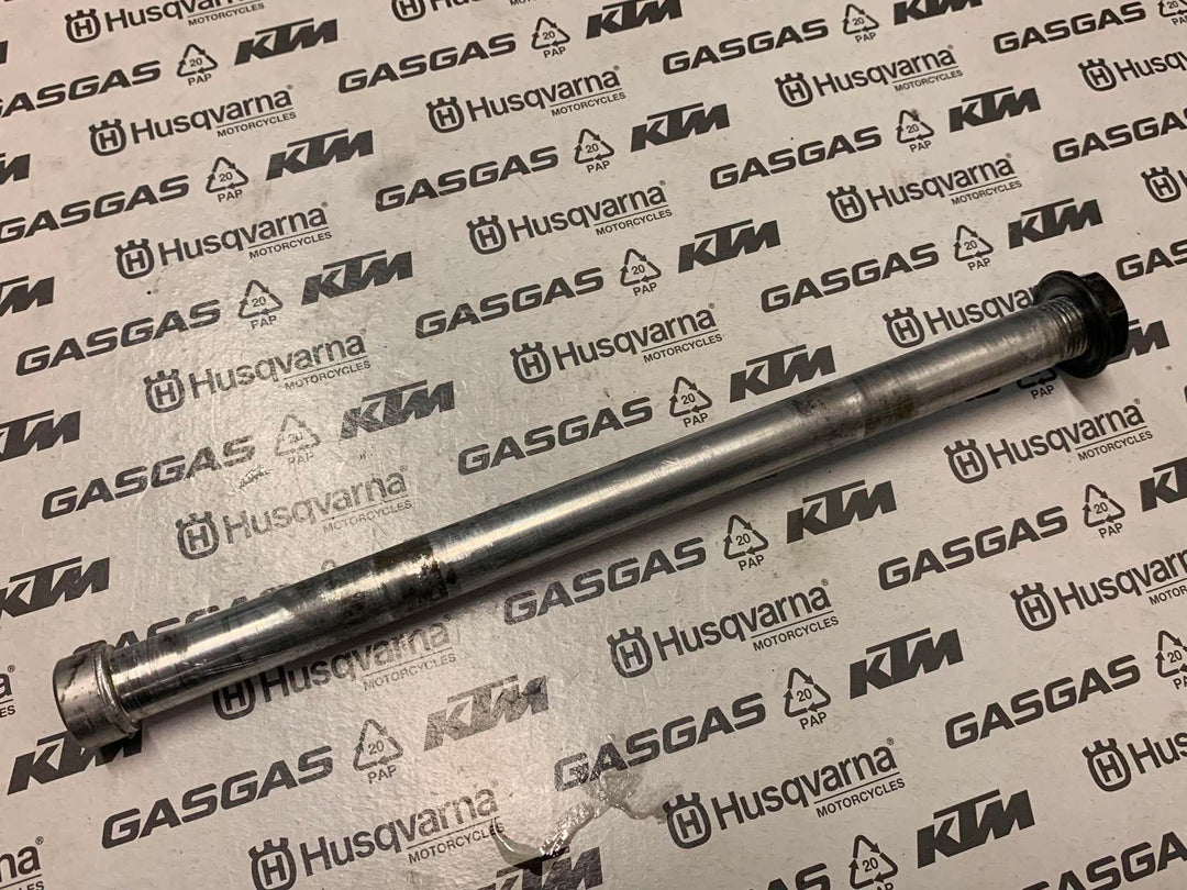 USED GENUINE SHERCO TRIALS SWING ARM SPINDLE AND NUT
