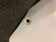 USED GENUINE 2002>2010 GAS GAS PRO REAR MUDGUARD FENDER WHITE