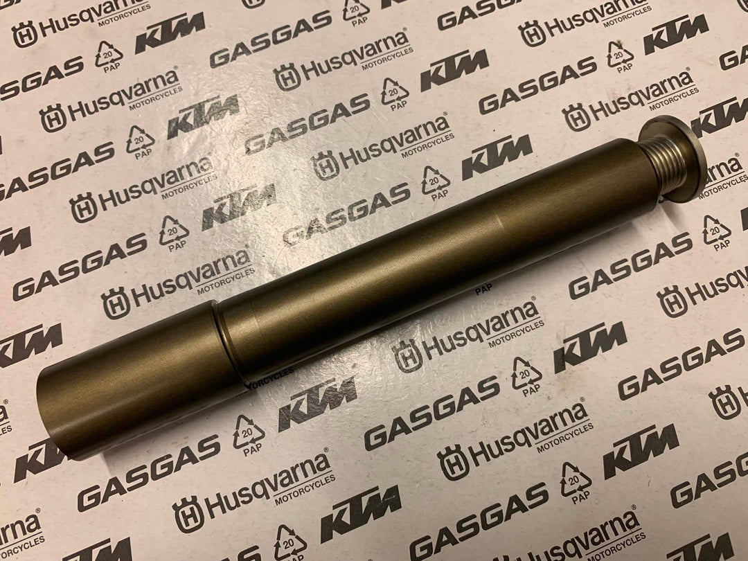 USED 2004>2015 GAS GAS PRO FRONT WHEEL SPINDLE AXLE & BOLT MARZOCCHI FORKS