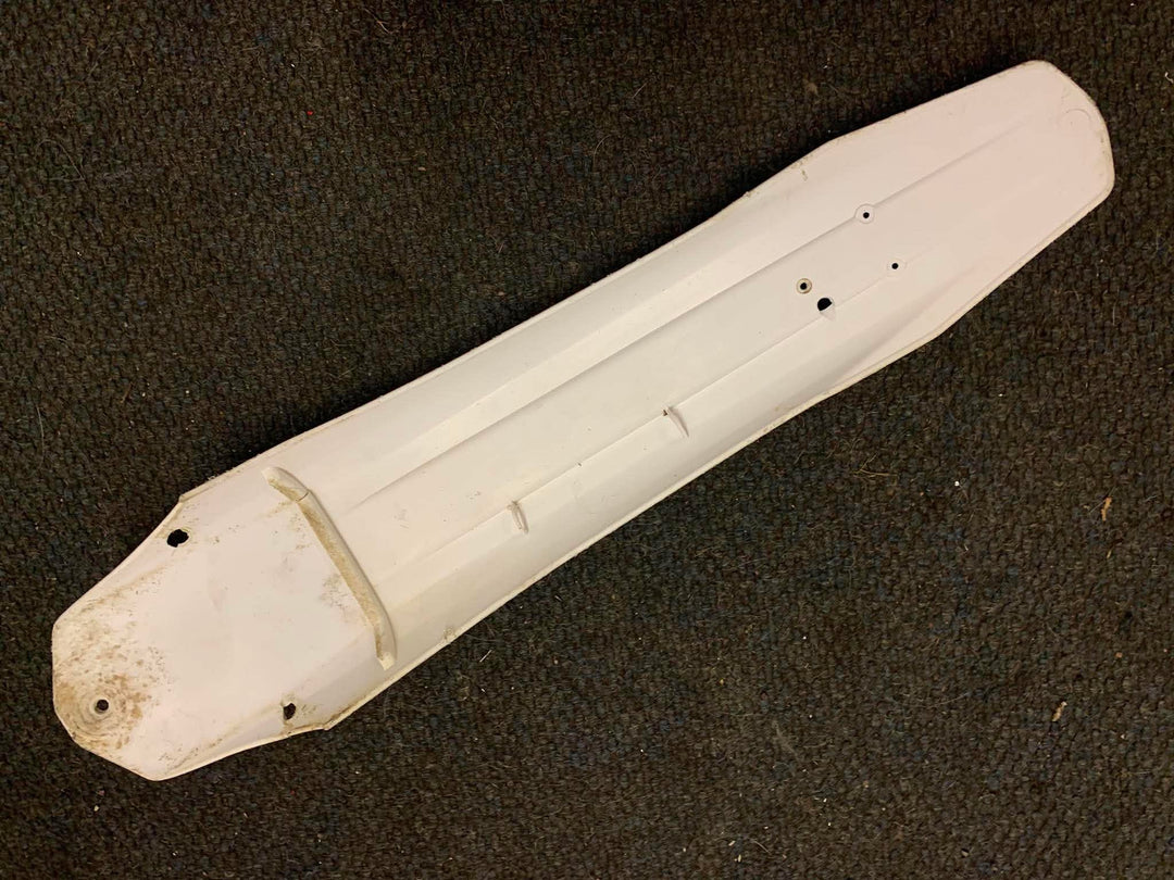 USED GENUINE 2002>2010 GAS GAS PRO REAR MUDGUARD FENDER WHITE