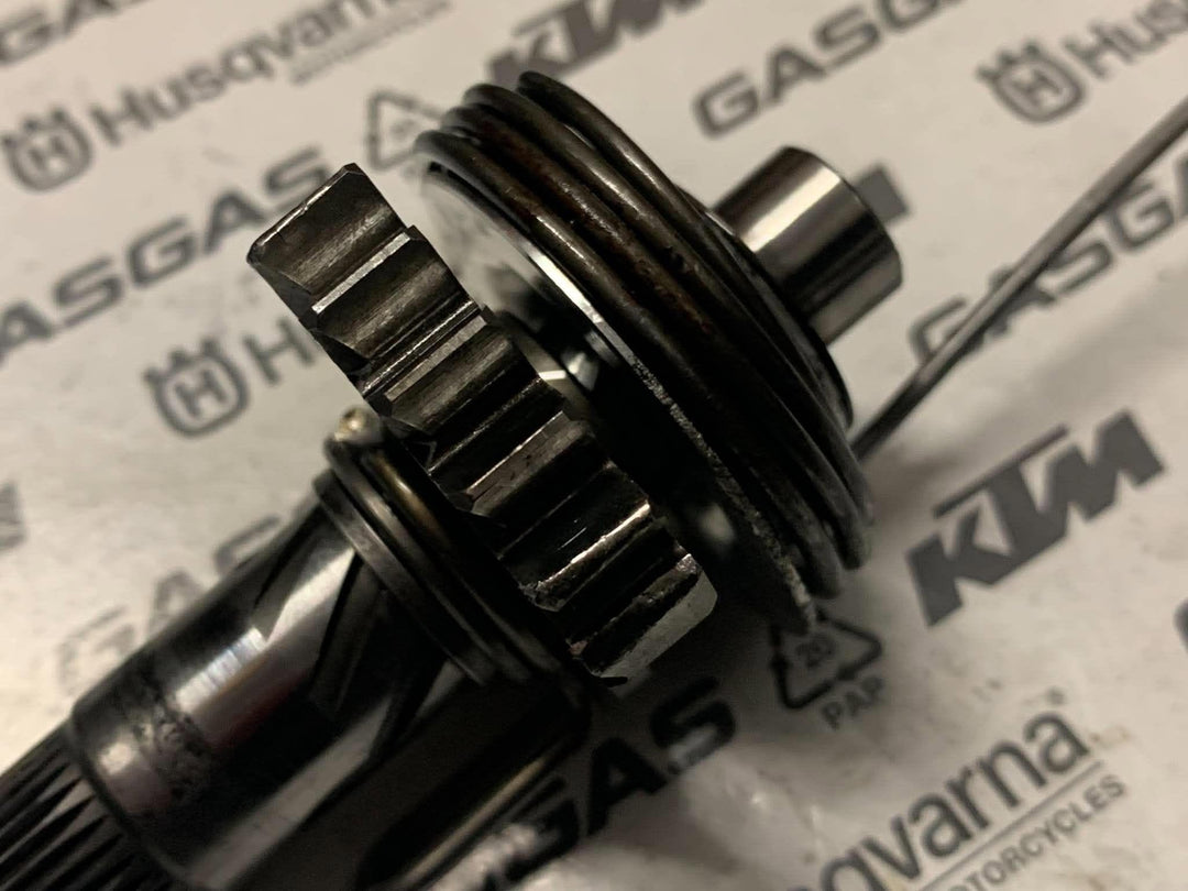 USED GAS GAS TXT PRO RAGA RACING REPLICA GP KICK START SHAFT ASSEMBLY