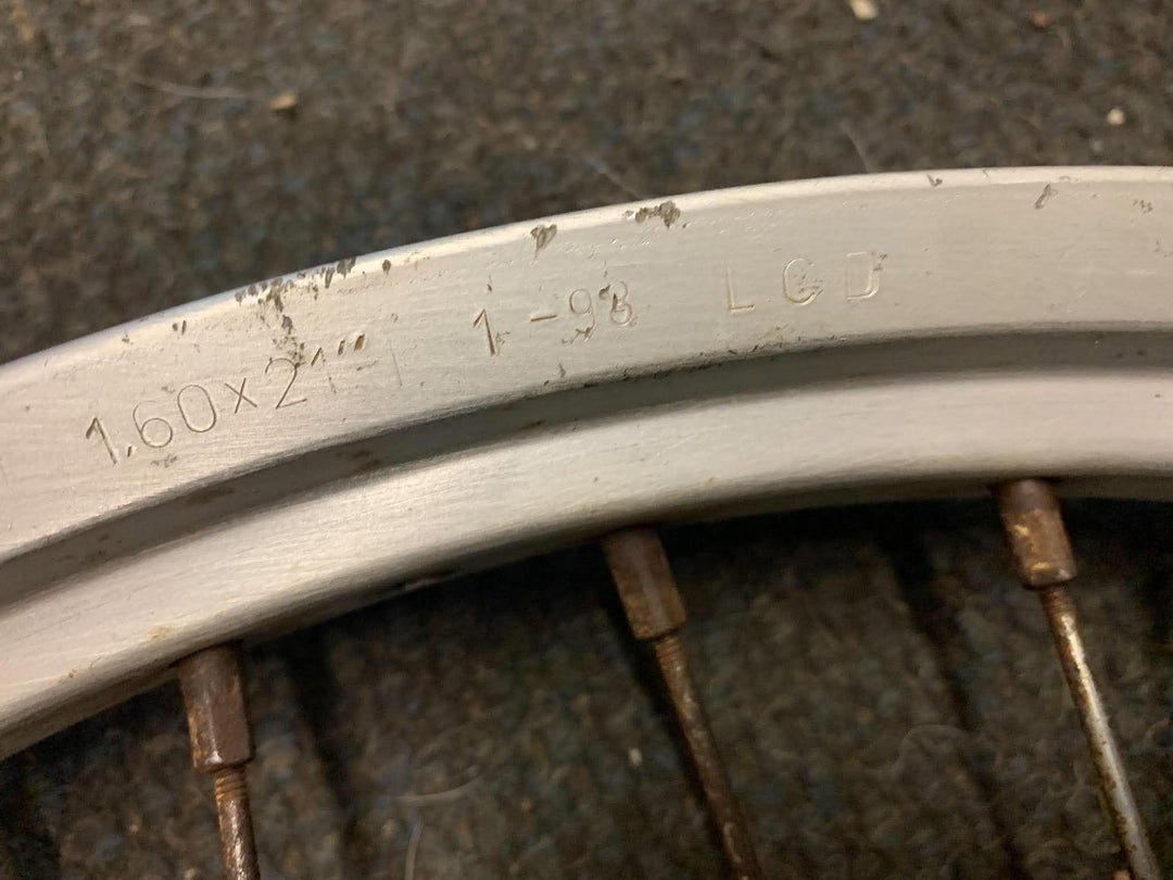 USED GAS GAS JTX TX TXT EDITION TRIALS FRONT WHEEL WITH DISC
