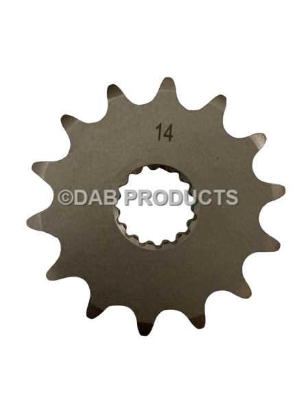 DAB PRODUCTS FRONT SPROCKET 14T TEETH KTM/GASGAS/HUSQVARNA/HUSABERG/BETA (Copy)