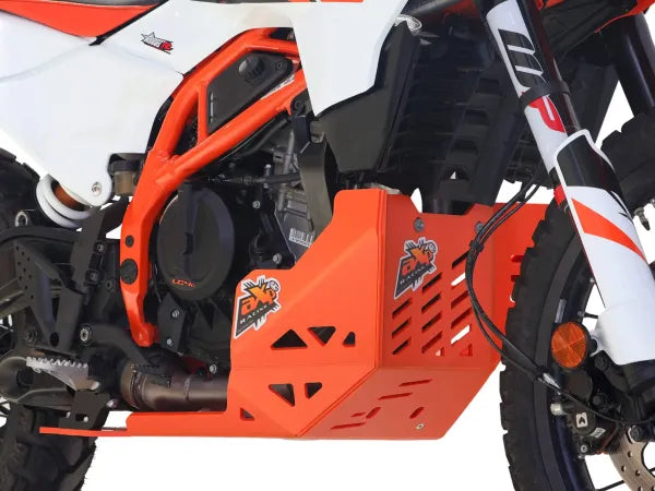 AXP Adventure skid plate KTM 390 Adventure R / X / Enduro R orange ( 2025 – 2026 )