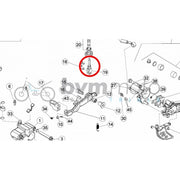 GENUINE BETA REV3 & EVO REAR BRAKE PEDAL PUSH ROD