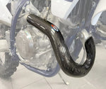 Load image into Gallery viewer, PRO CARBON HUSQVARNA EXHAUST GUARD / PIPE GUARD 2024 FE 250

