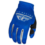 Load image into Gallery viewer, Fly Racing 2023 Lite Adult Gloves (Blue/Grey)
