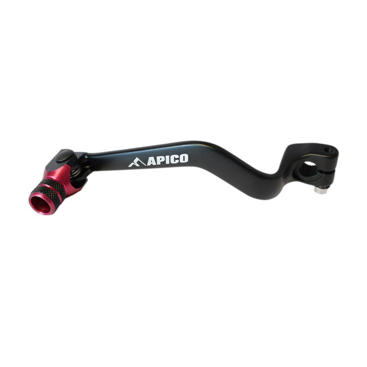 APICO ELITE BETA TECHNO REV3 & EVO GEAR CHANGE PEDAL LEVER BLACK/RED