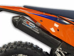 Load image into Gallery viewer, PRO CARBON KTM EXHAUST SILENCER SKIN  250/300 EXC  XC-W 2020-2024
