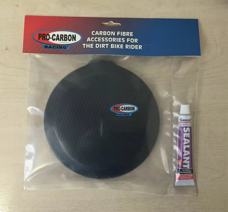 PRO CARBON KTM ENGINE CASE COVER – CLUTCH SIDE – 250/300 EXC 2013-16