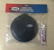 PRO CARBON KTM ENGINE CASE COVER – CLUTCH SIDE – 250/300 EXC 2013-16