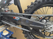 PRO CARBON KTM SWING ARM PROTECTOR 125 TO 450 SX / SX-F / XC / XC-F / SMR 2023-2024