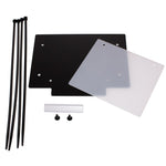 Load image into Gallery viewer, DAB PRODUCTS TRIALS NUMBER BOARD PLATE WITH WINDOW BLACK

