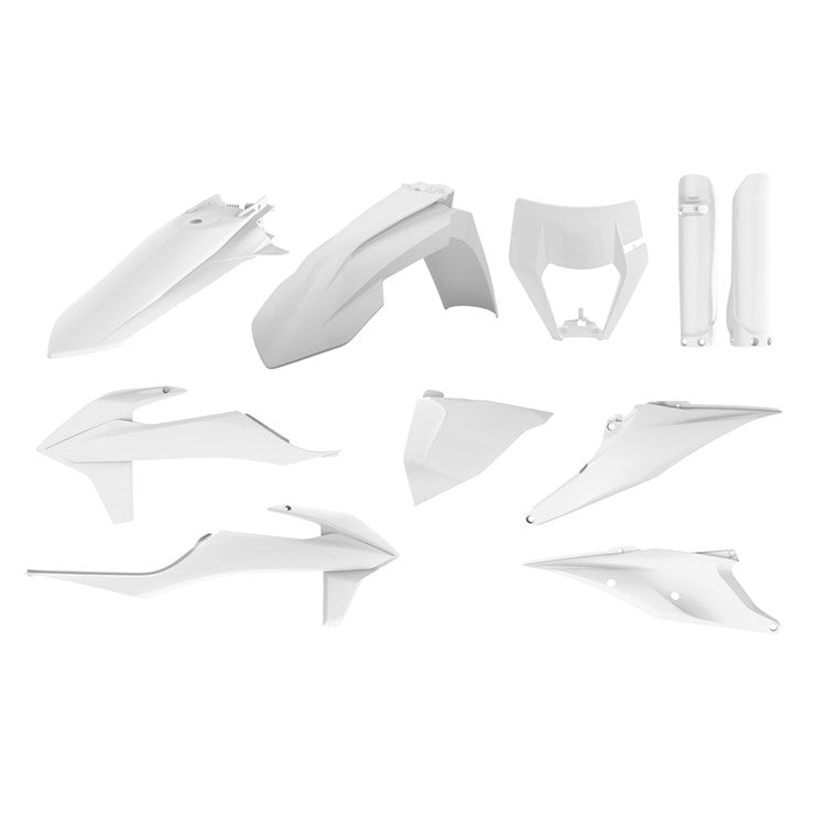 PLASTIC KIT ENDURO WITH HEADLIGHT MASK KTM EXC/EXC-F 20-23