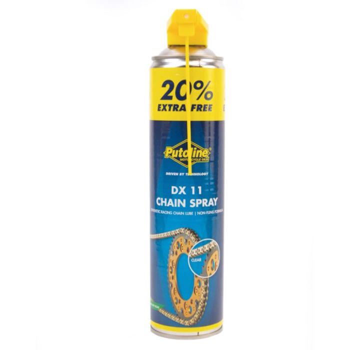 PUTOLINE DX11 600ML CHAIN LUBE SPRAY (20% EXTREA FREE)
