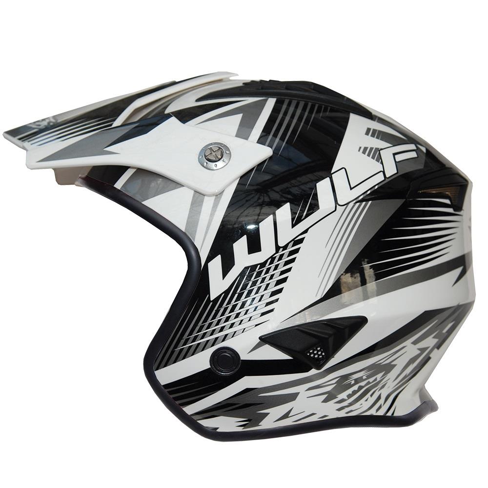 WULFSPORT ASPECT TRIALS HELMET VARIOUS COLOURS/SIZES