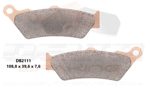 KTM ADVENTURE ENDURO 390 R 2025>  FRONT BRAKE PADS DELTA DB2111