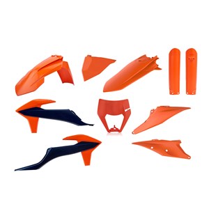 PLASTIC KIT ENDURO WITH HEADLIGHT MASK KTM EXC/EXC-F 20-23