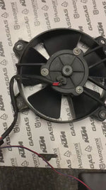 Load and play video in Gallery viewer, USED BETA TECHNO REV3 REV4 EVO &amp; TRS  SPAL TRIALS RADIATOR FAN UNIT