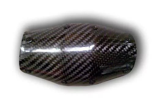 PRO CARBON UNIVERSAL EXHAUST GUARD / PIPE GUARD BOMB GUARD FOR FMF MEGABOMB