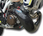 Load image into Gallery viewer, PRO CARBON KTM EXHAUST GUARD / PIPE GUARD – 2017-19  250/300 EXC STANDARD PIPE
