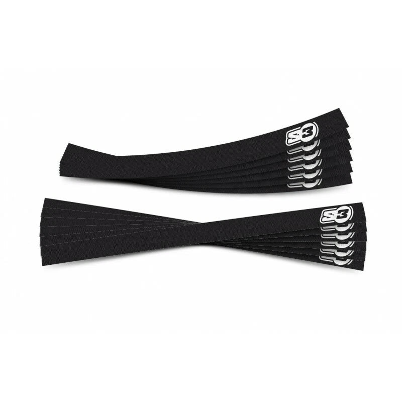 S3 TRIALS/ENDURO FULL RIM STICKER SET BLACK