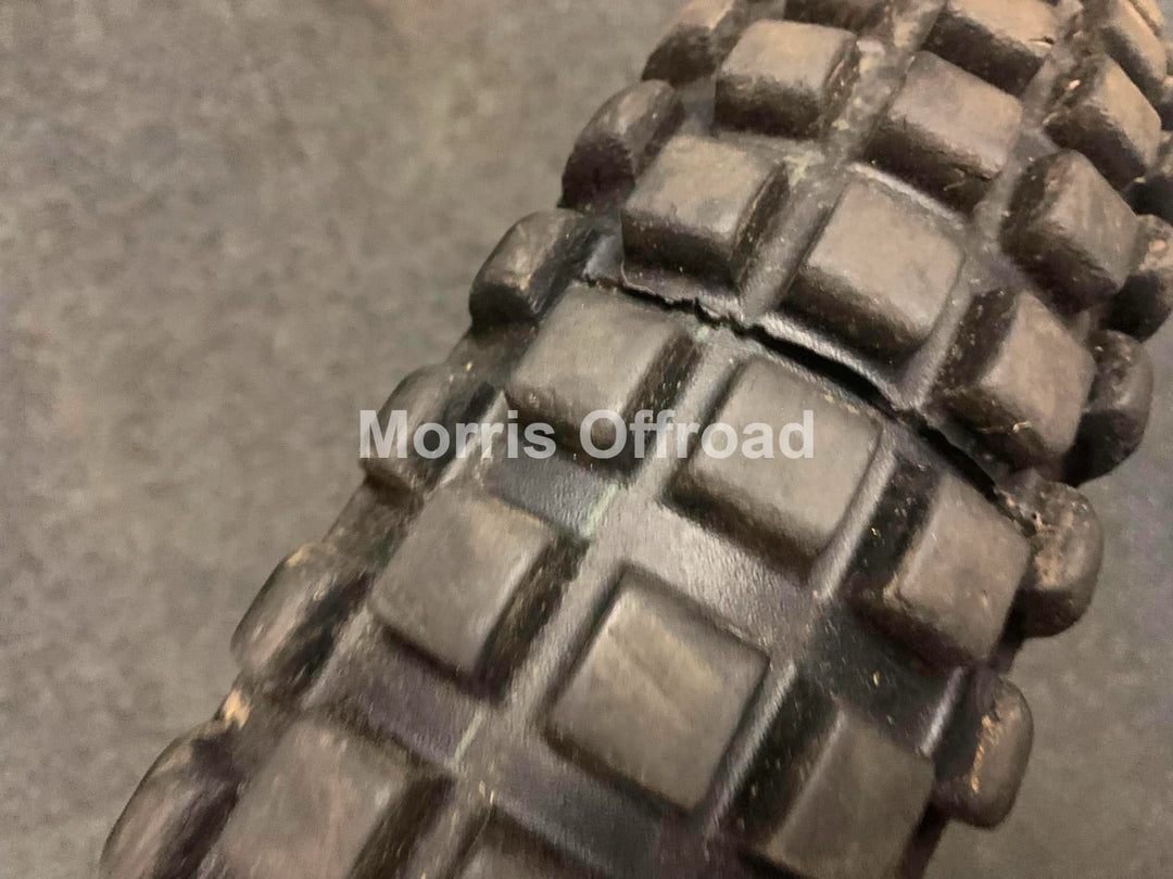 USED BETA REV3 / EVO 2T REAR WHEEL WITH DISC  SPROCKET & TYRE