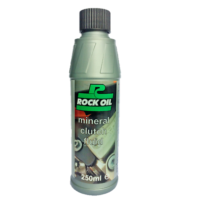 ROCK OIL  MINERAL CLUTCH FLUID OIL 250ML - Trials Bike Breakers UK