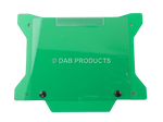 Load image into Gallery viewer, DAB PRODUCTS FACTORY TRIALS NUMBER BOARD PLATE WITH WINDOW GREEN
