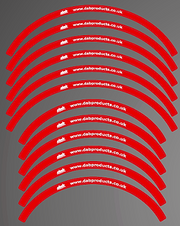 DAB PRODUCTS TRIALS RIM STICKER SET FOR GAS GAS MONTESA BETA SCORPA TRS SHERCO - Trials Bike Breakers UK