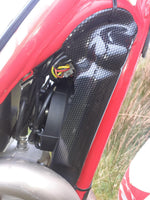 Load image into Gallery viewer, DAB PRODUCTS GAS GAS TXT PRO CARBON LOOK RADIATOR COVERS PROTECTORS 2013-2022
