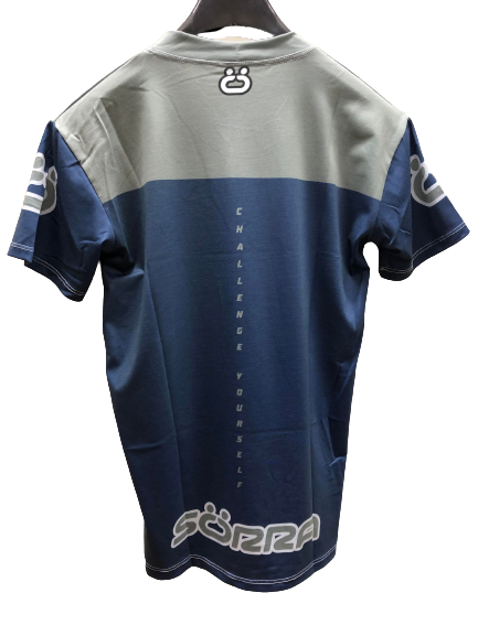 SORRA TRIALS SHORT SLEEVE JERSEY NAVY BLUE/GREY