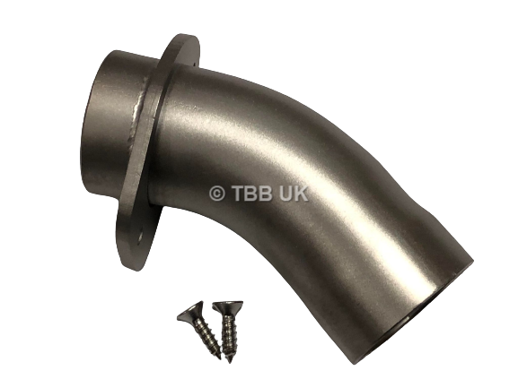 GENUINE 2011>2022  GAS GAS PRO RACING ST/ST EXHAUST MUFFLER TIP WITH FIXINGS