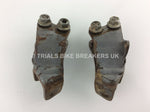 Load image into Gallery viewer, GENUINE USED MONTESA COTA 315R  FOOTPEG BRACKERS HANGERS 1PR
