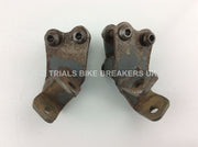GENUINE USED MONTESA COTA 315R  FOOTPEG BRACKERS HANGERS 1PR