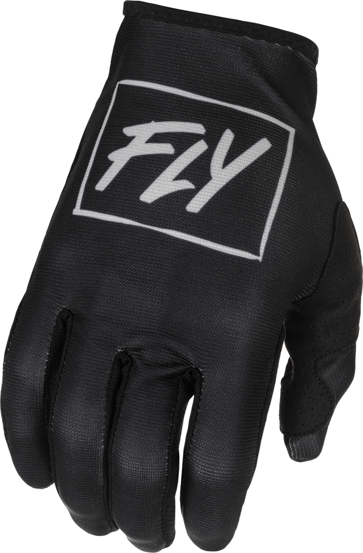 FLY 2022 LITE ADULT MOTOX ENDURO TRIALS GLOVES BLACK/GREY SMALL